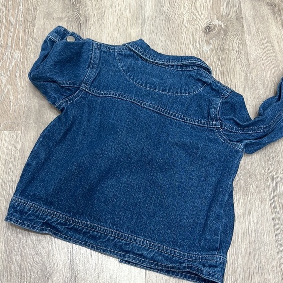 Disney Pixar Cars Vintage Jean Jacket 24 Months Lighting McQueen - Picture 5 of 5